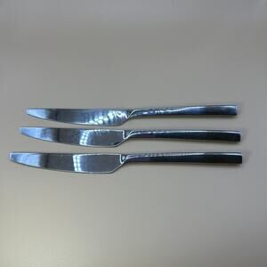 3 New French Solid Knife Luxor (Stainless) by Towle Silver 9 1/8 in
